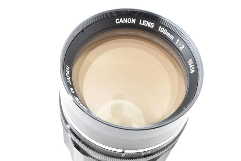 CANON LENS 100mm f/2 L39 LTM ライカマウント