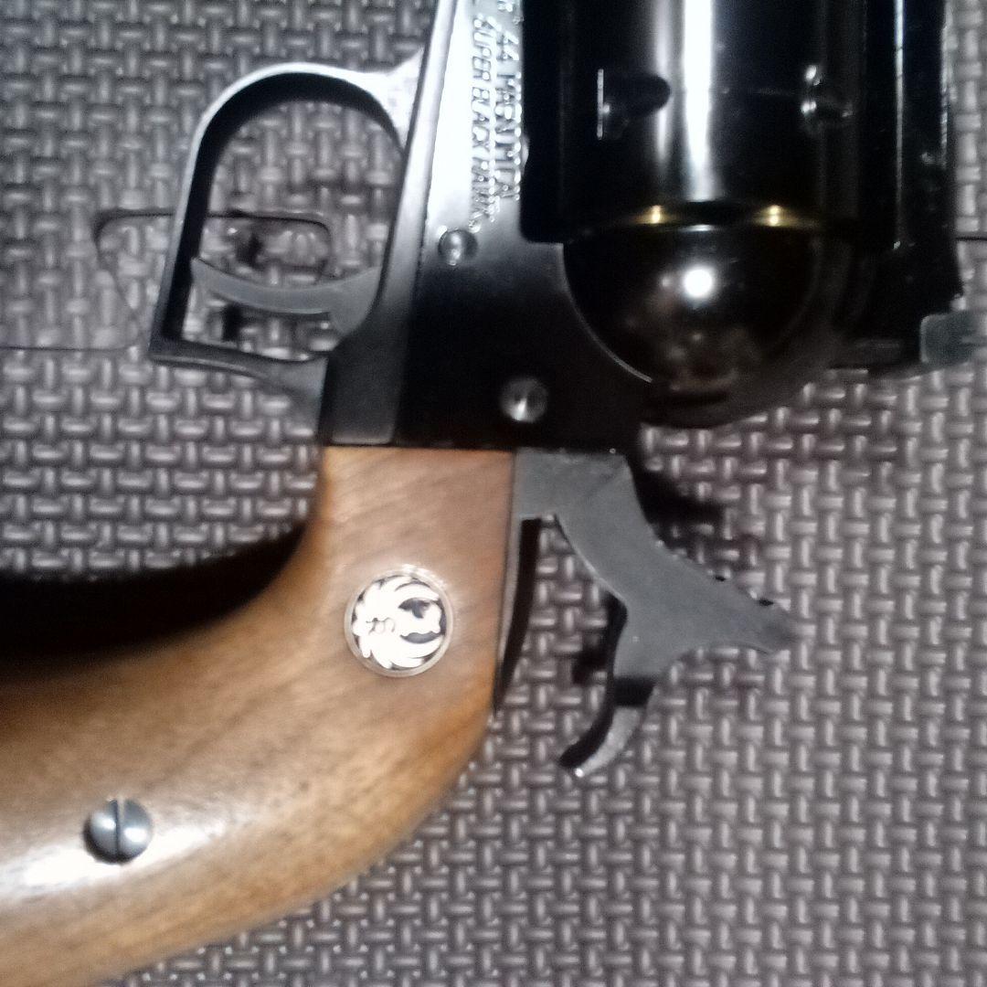 マルシン　スーパーブラックホーク7.5　木グリ　プラグリ付　Wディープブラック