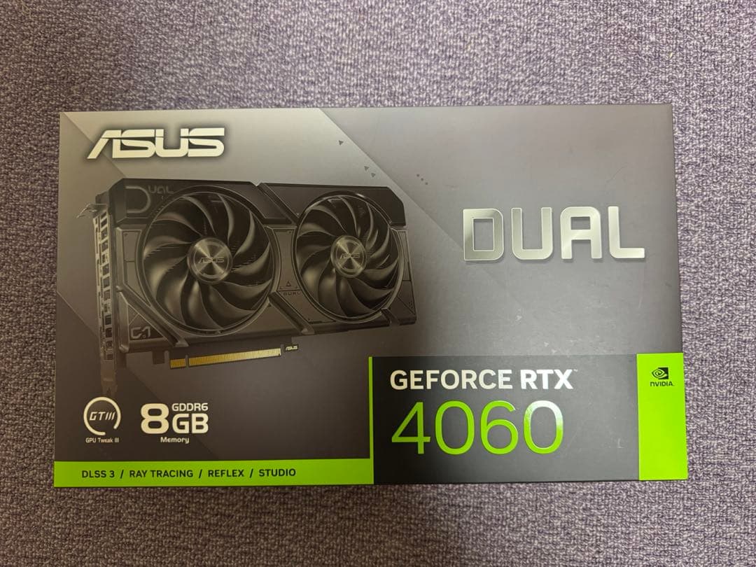 【美品】ASUS GEFORCE RTX4060