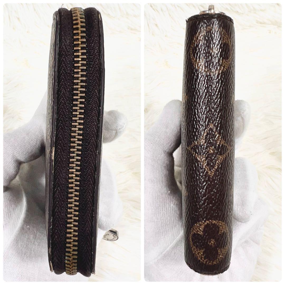 ルイヴィトン ケース ジッピーパース モノグラム 茶 小銭入れ 財布