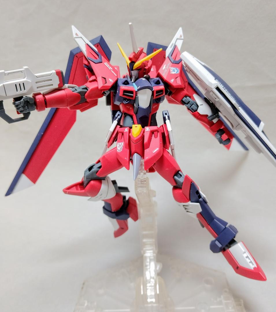 完成品 HG 1/144 イモータルジャスティスガンダム 組立て済 ジャンク