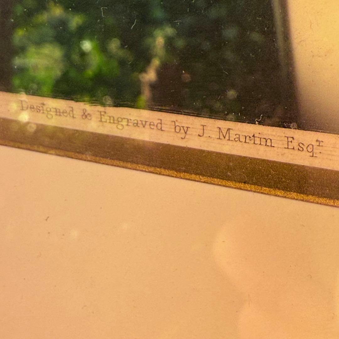 2210様感謝‼️「ジョン・マーティン銅版画 守護天使たちThe Angels