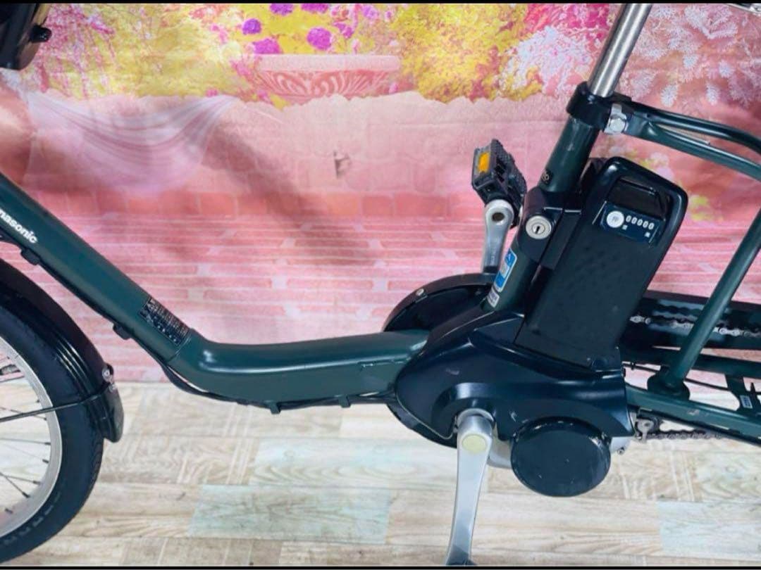 K2251 電動自転車パナソニック ギュット 子供乗せ 20インチ 送料無料