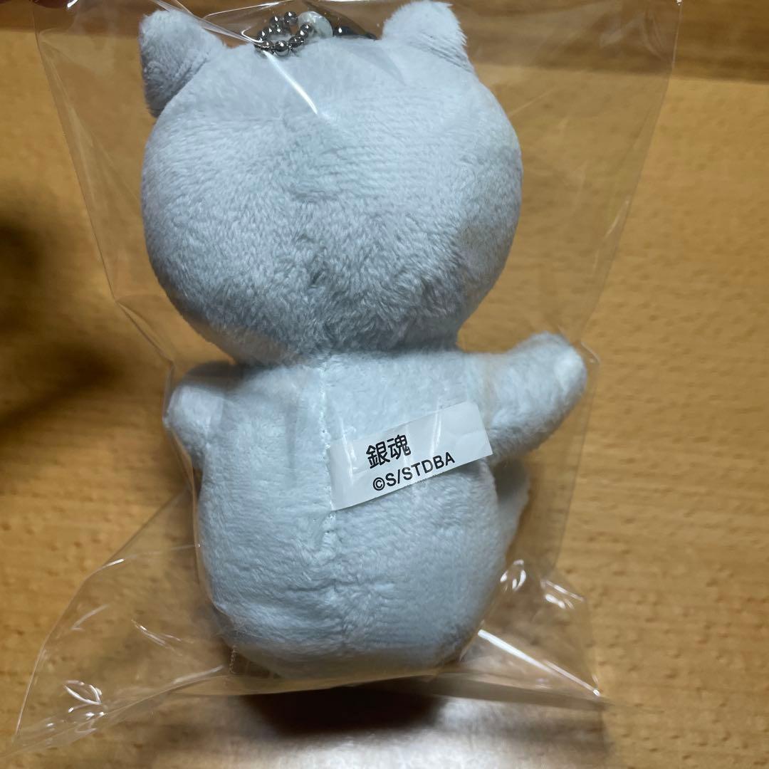 銀魂 坂田銀時 ギン猫 ぬいぐるみ マスコット たまたま ぶるぶる