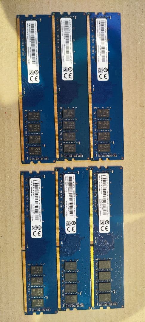 Z*n様 【計24GB】Ramaxel DDR4-2400 4GB×6枚　デスク