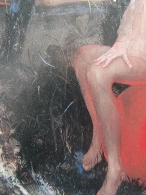 大場再生【岐かれ道】希少画集画、状態良好、新品高級額装付