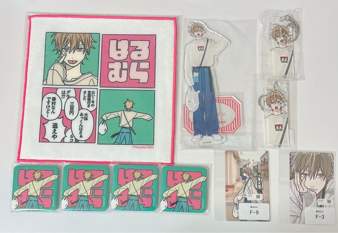 春夏秋冬系男子 くじ アクスタ F賞 トレカ B賞 缶バッジ