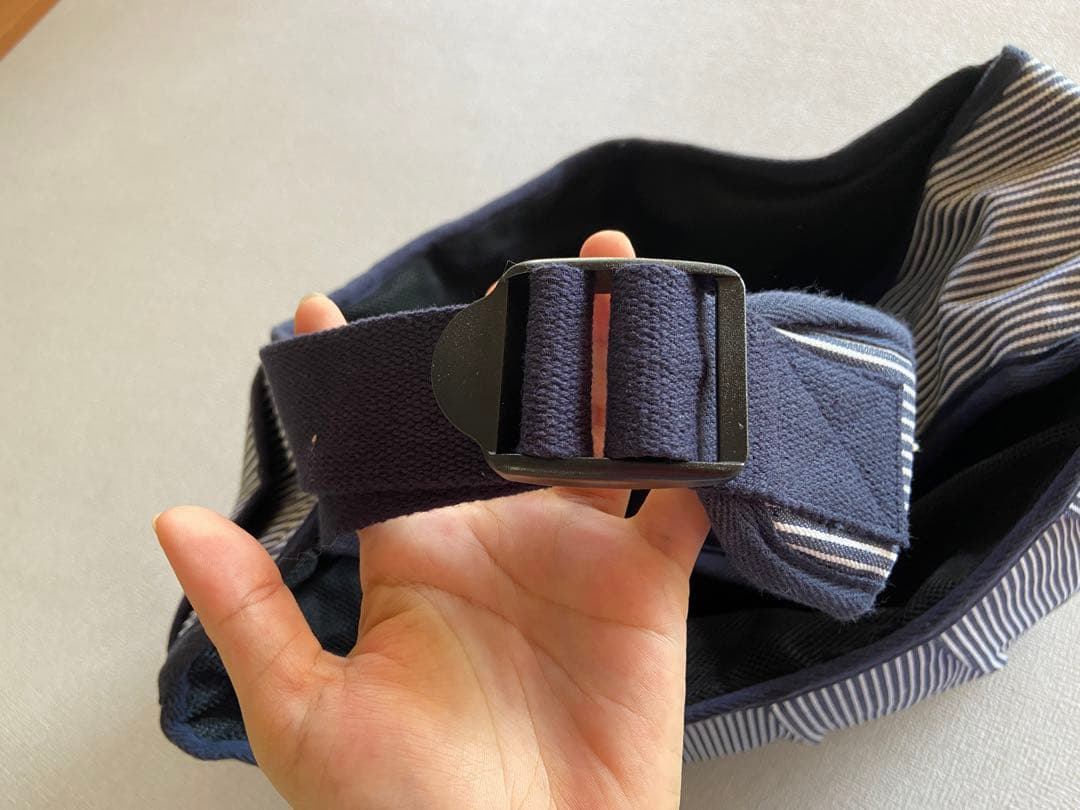 【ほぼ未使用】Lee ヒッコリー スリングバッグ 犬用キャリーバッグ