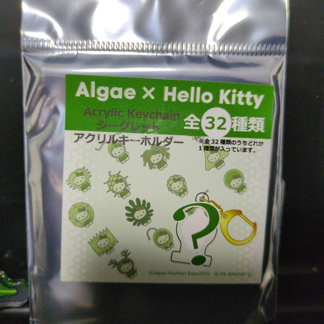 アクリルキーホルダー　ハローキティ　新品　大阪関西万博　日本館