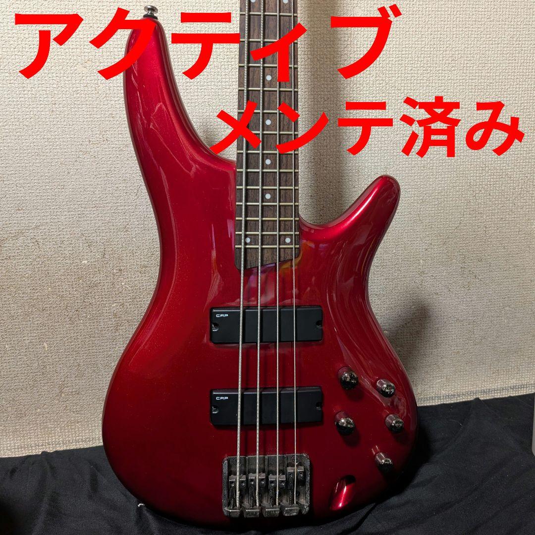 定価54000円 アクティブ Ibanez SR300 3バンドEQ CA 赤