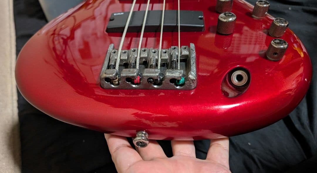 定価54000円 アクティブ Ibanez SR300 3バンドEQ CA 赤