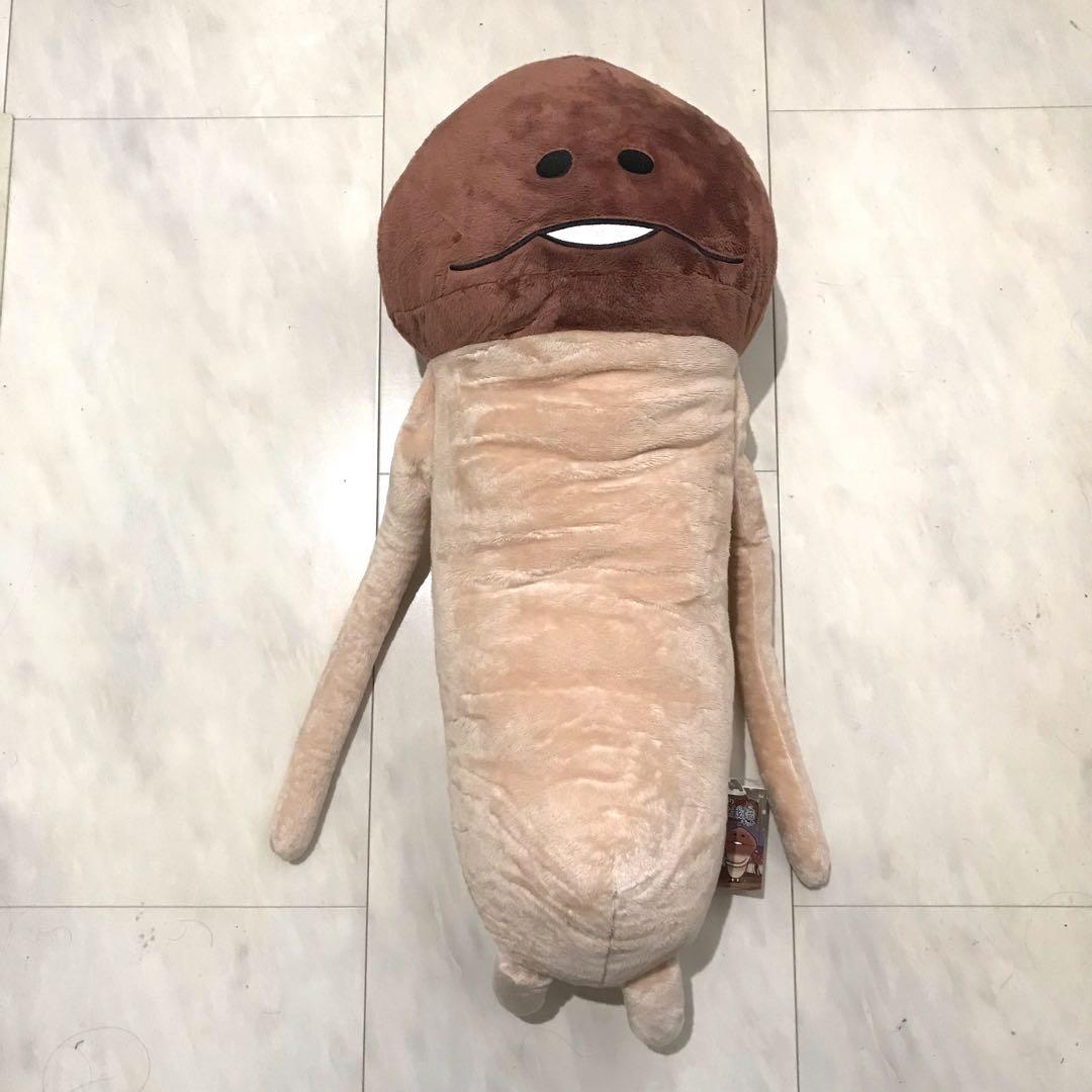 【送料込】なめこ 筒型クッション 抱き枕 ぬいぐるみ なめこ栽培キット