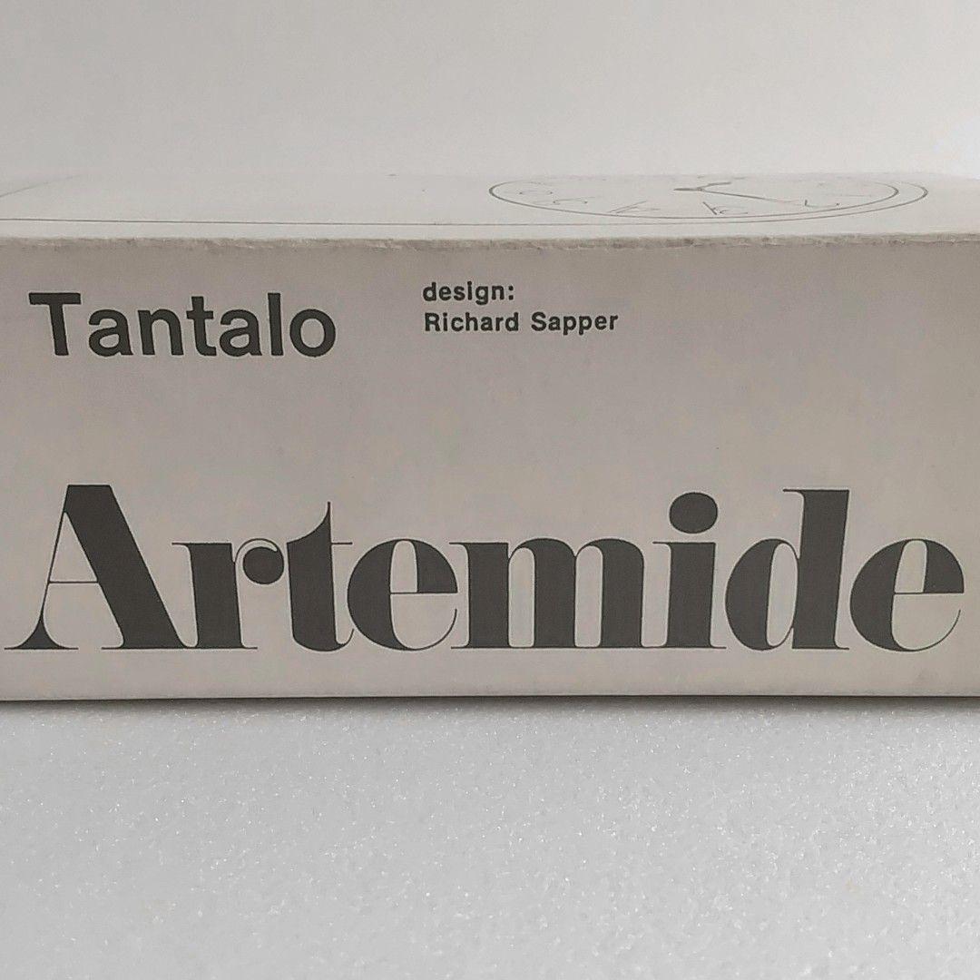Artemide Tantalo 置時計 ブラック 元箱 説明書