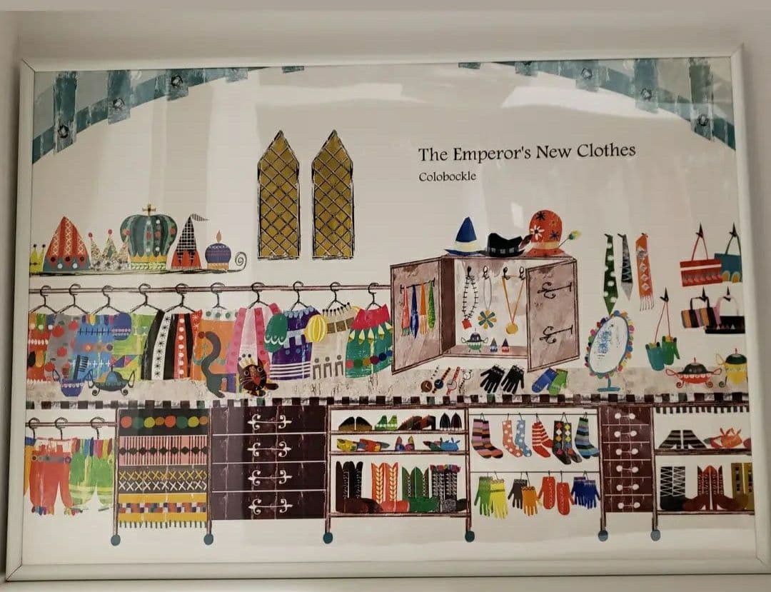 コロボックル ポスター 王様のクローゼット　立本倫子　たちもとみちこ