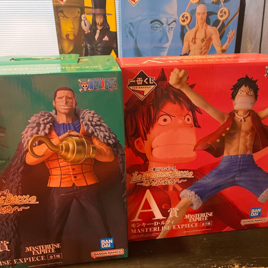 一番くじ ワンピース MASTERLISE EXpiece フィギュア5体セット