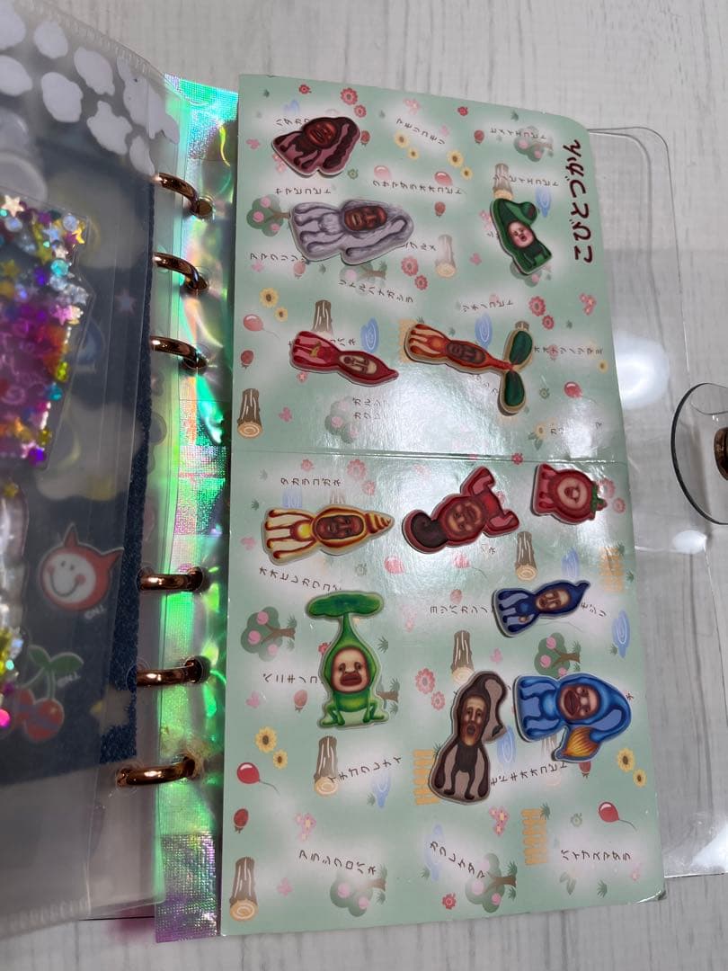 シール帳　完成品　ボンボンドロップシール　ディズニー　サンリオ　平成レトロ