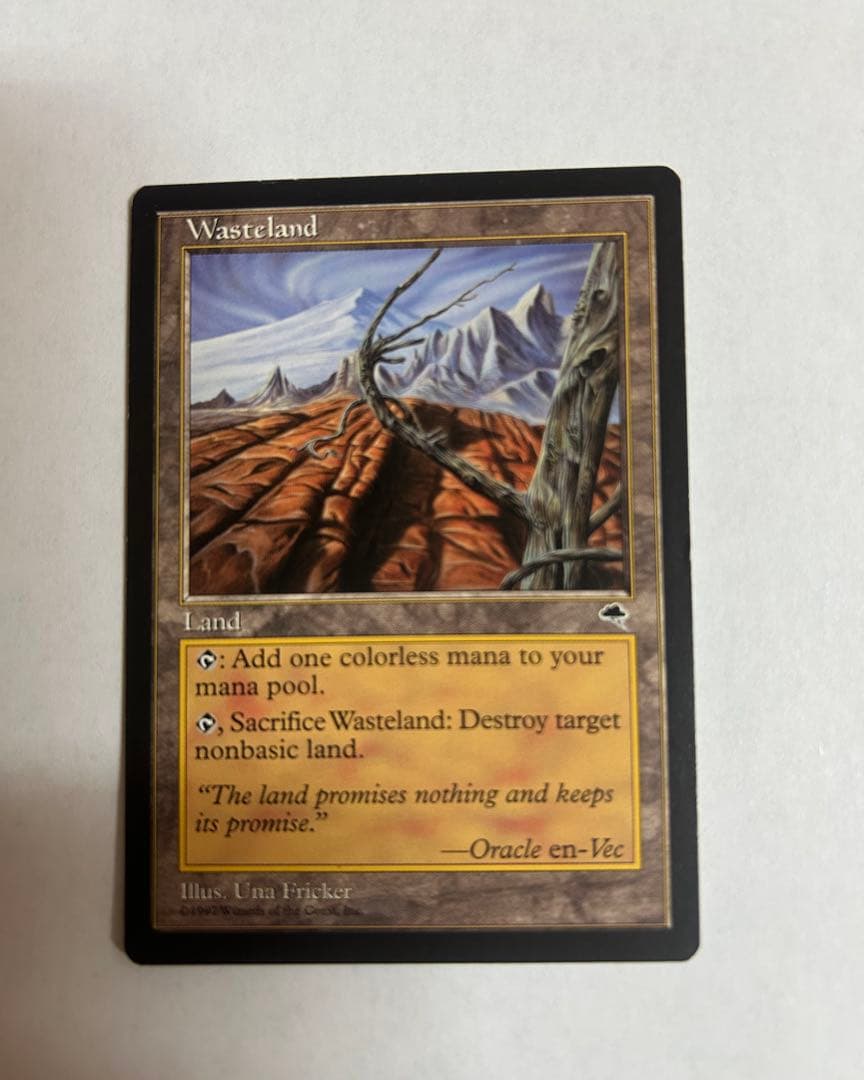 不毛の大地　Wasteland 4枚セット