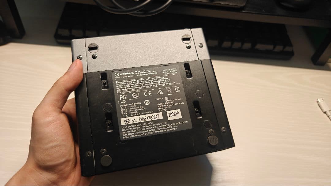 Yamaha Steinberg UR22C オーディオインターフェイス