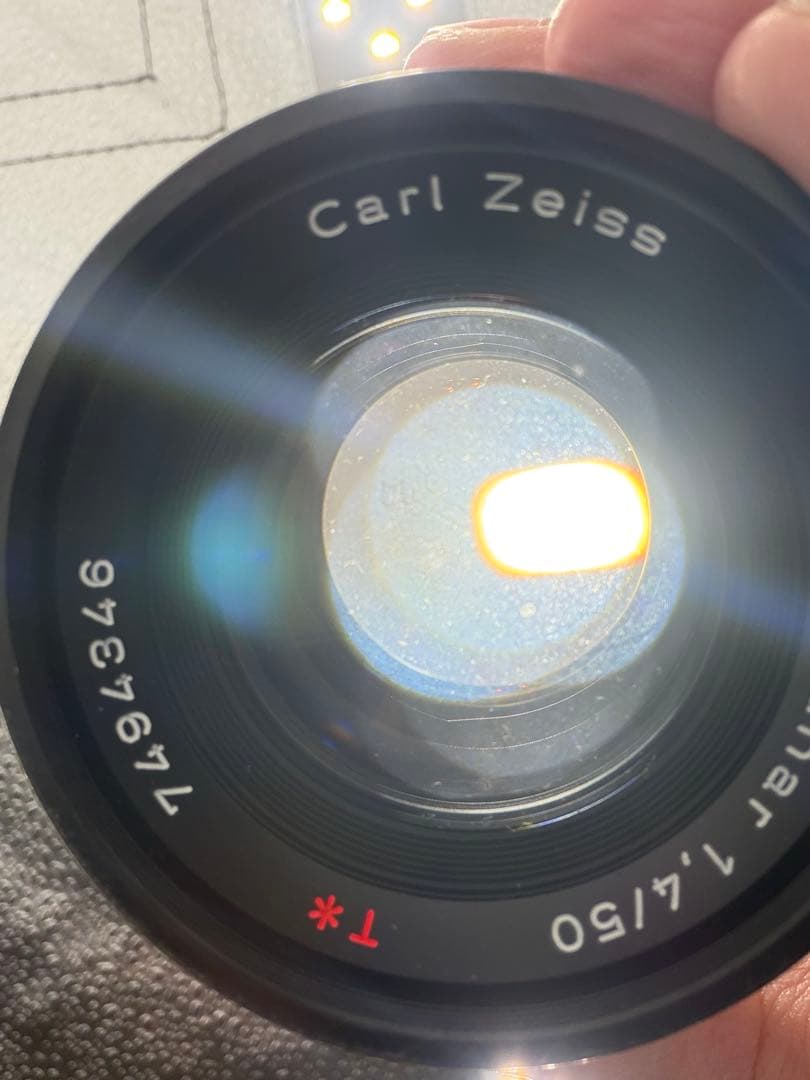 CONTAX Planar T* 50mm F1.４　レンズ