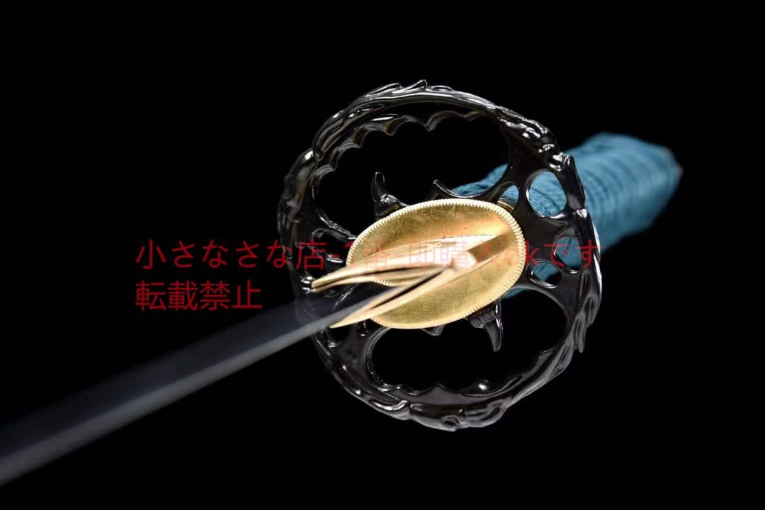 『竹葉青』古兵器 武具　刀装具　日本刀　模造刀 居合刀    短刀