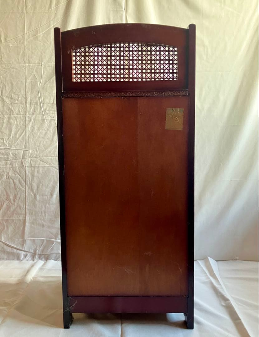 ✅昭和ビンテージ✅昭和の電話台キャビネット/片扉2段