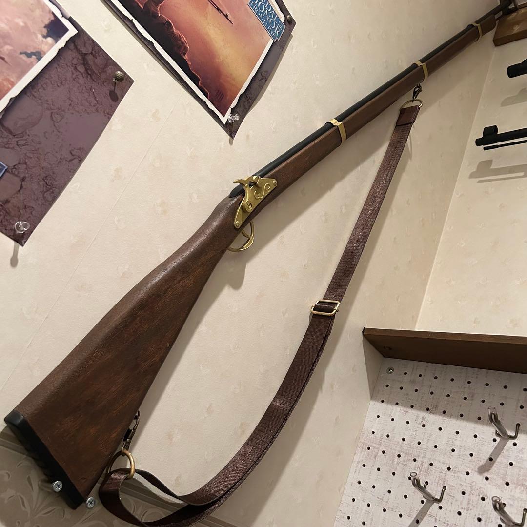 MARUSHIN マルシン 木製古式銃 発火式モデルガン 全長：約1350mm