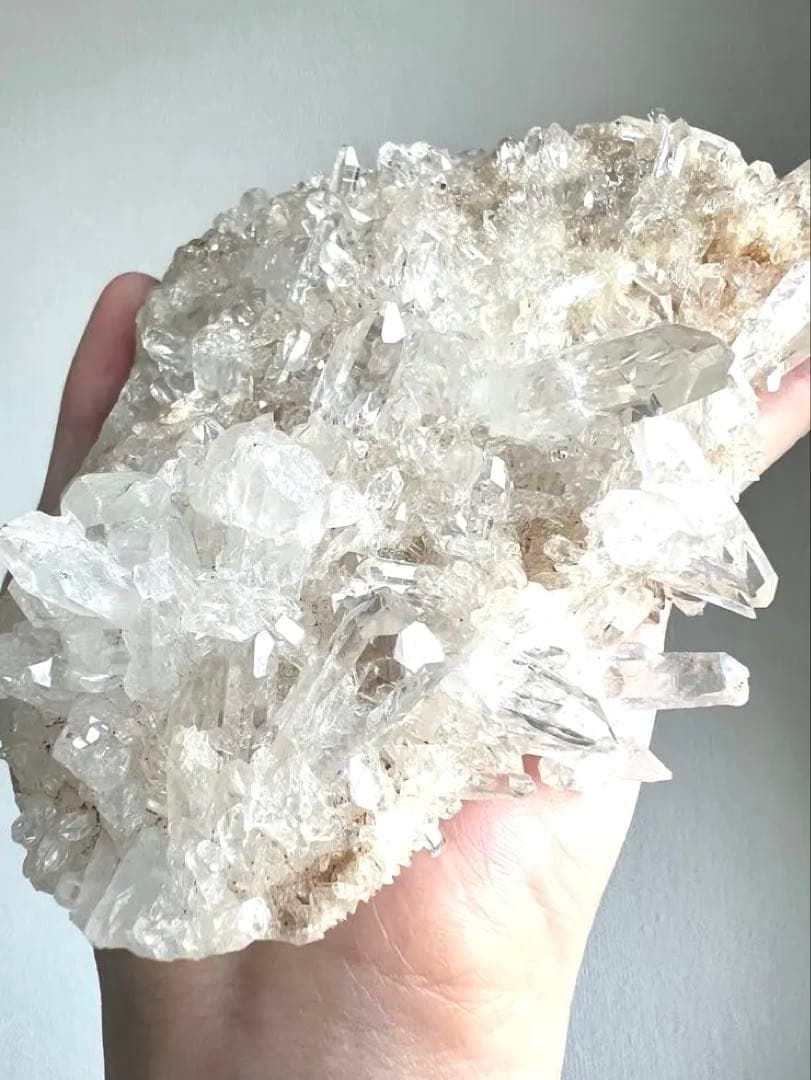 限定最終価格✨美✨超希少✨AAAAA宝石級 メルー産水晶✨美しい結晶大天使の翼