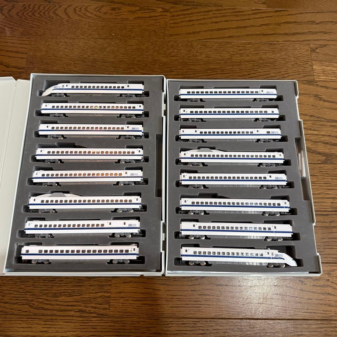 まさ 【加工品】TOMIX JR 300系新幹線 後期型 ありがとう仕様