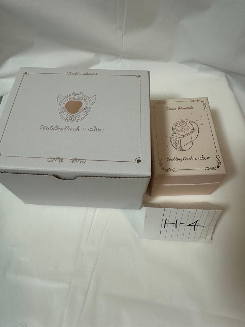 ウェディングピーチ　セントサムシングフォー 宝石箱　アクセサリー全種セット