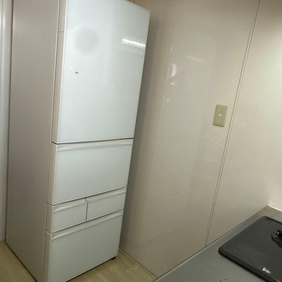 TOSHIBA 冷蔵庫 GR-P41GXV (EW) 2019年製