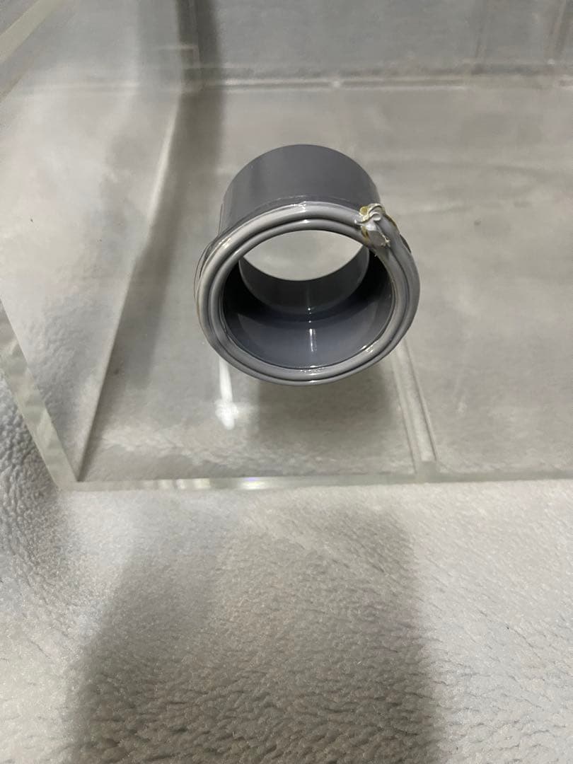 アクリル水槽　60 × 45 × 45オーバーフロー加工8ミリフルカバー蓋付