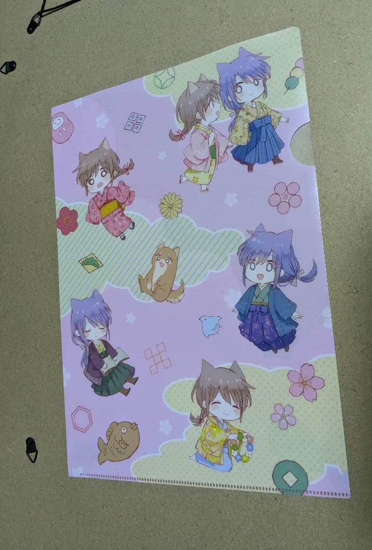 合法百合夫婦本 チヨちゃんの嫁入り とらのあな同時購入特典 クリアファイル