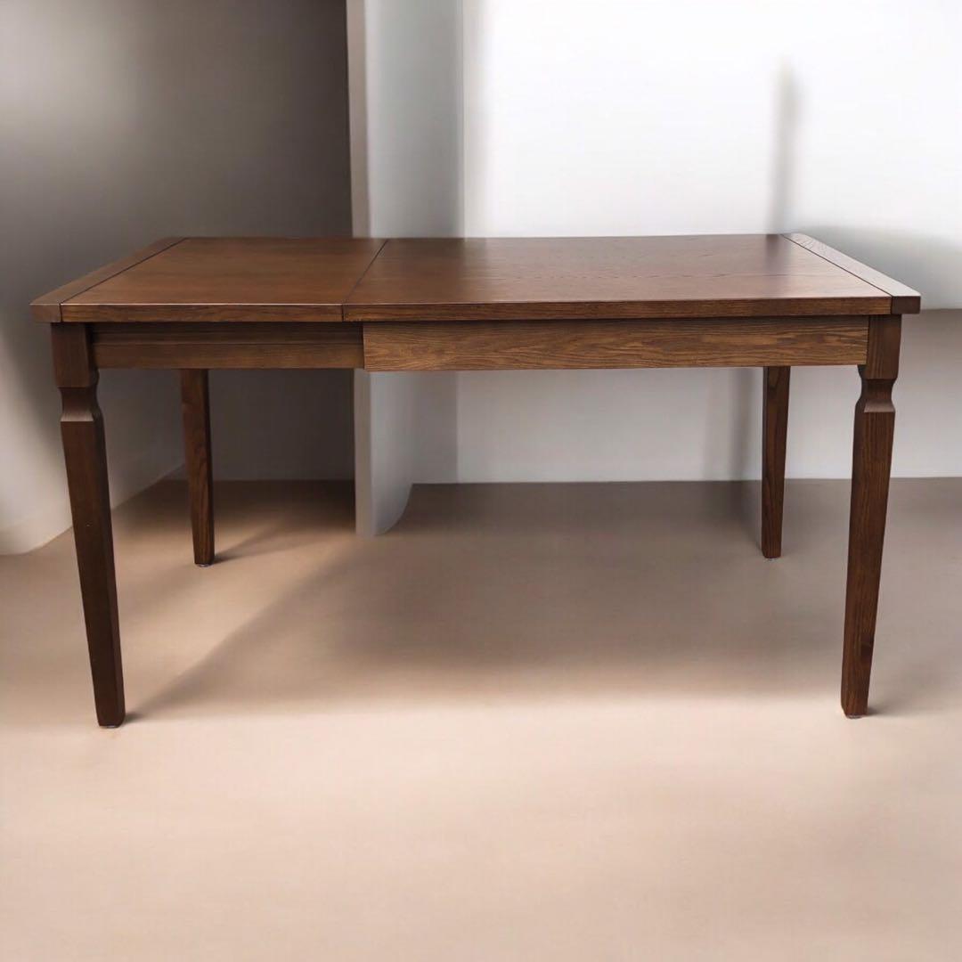 葉山ガーデン エクステンションテーブル タモ材 W130 英国カントリー