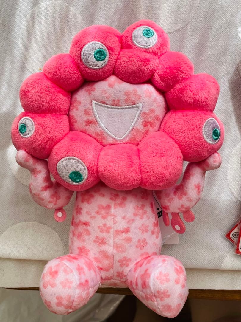 EXPO 2025 Osaka公式 桜柄ミャクミャクぬいぐるみピンク(大)