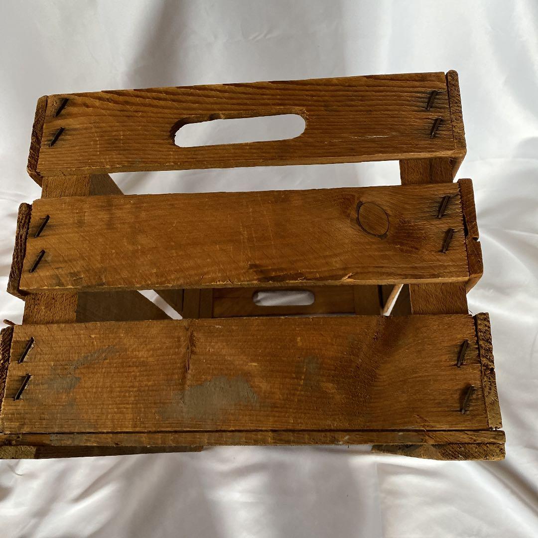 コレクション Vintage antique 1950' wood Box