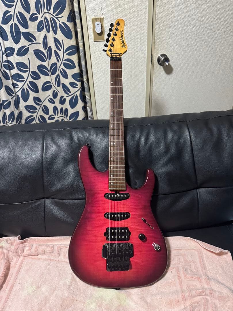 ツ*シ様 Washburn エレキギター レッド/ブラックグラデーション