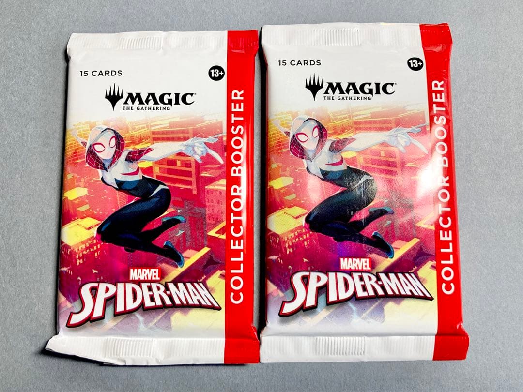 MTG スパイダーマン コレクターブースター 英語版 2パックセット