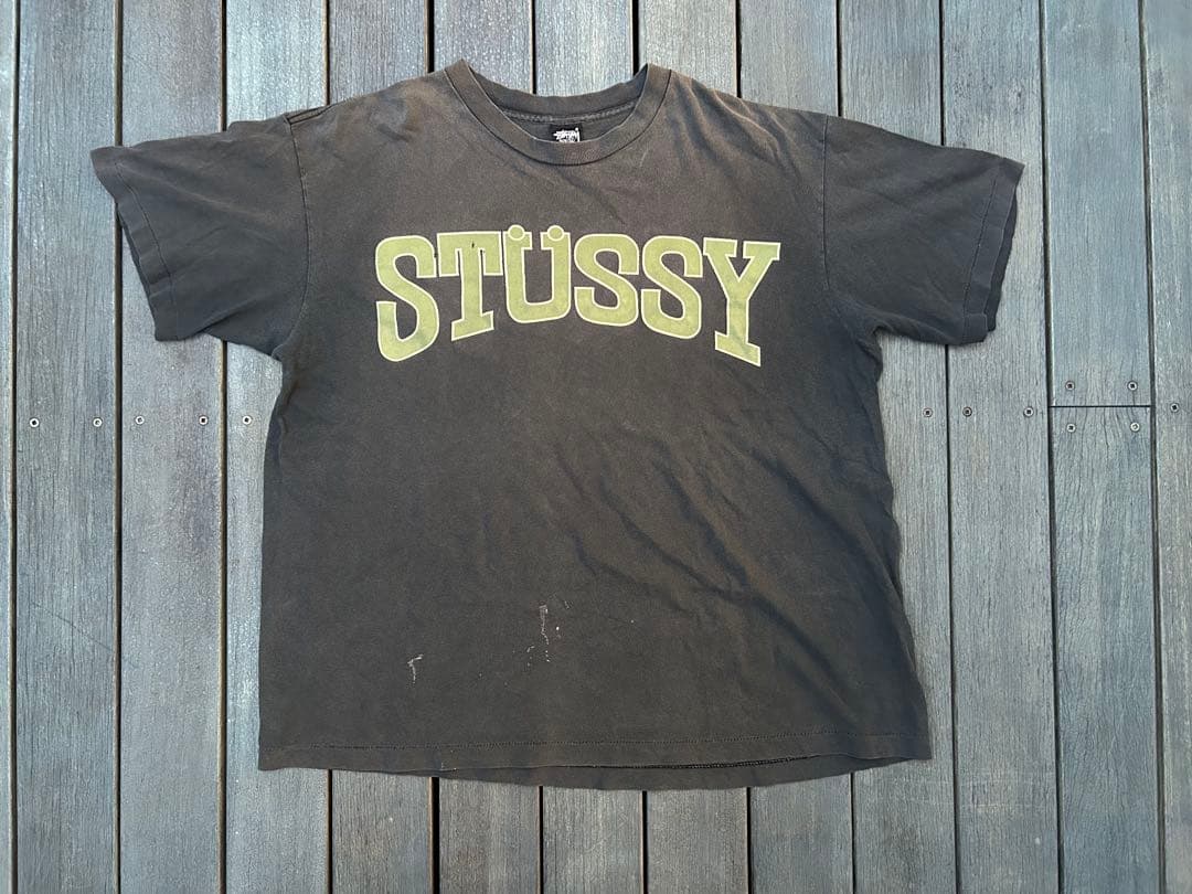 あ*あ様 old Stussy ステューシー Tシャツ　黒タグ USA製 80s