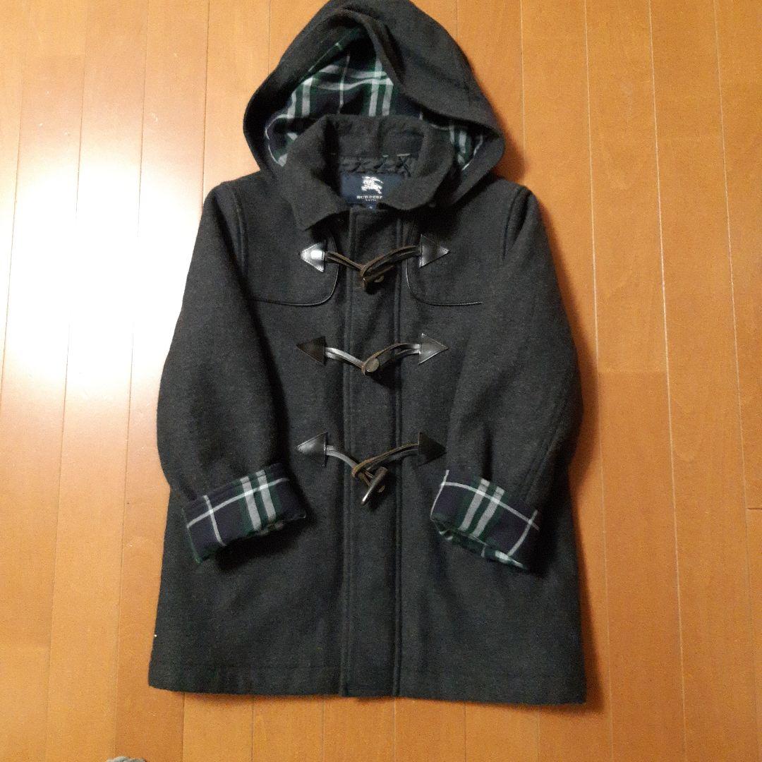 BURBERRYダッフルコートキッズ Sサイズ130～140グレー