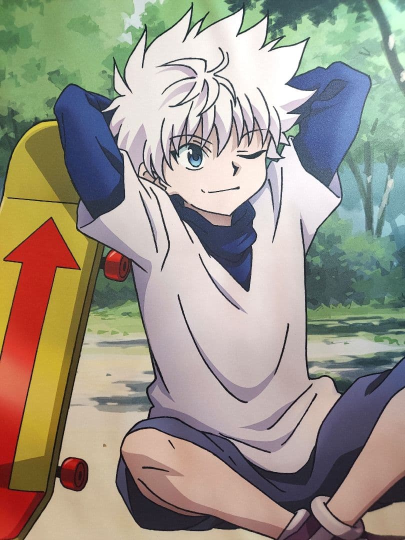 HUNTER×HUNTER×アニメイトカフェ 第6弾 タペストリー キルア