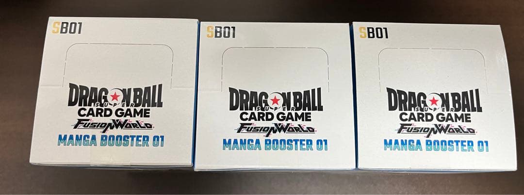 新品未開封　フュージョンワールド　MANGA BOOSTER 01 3box