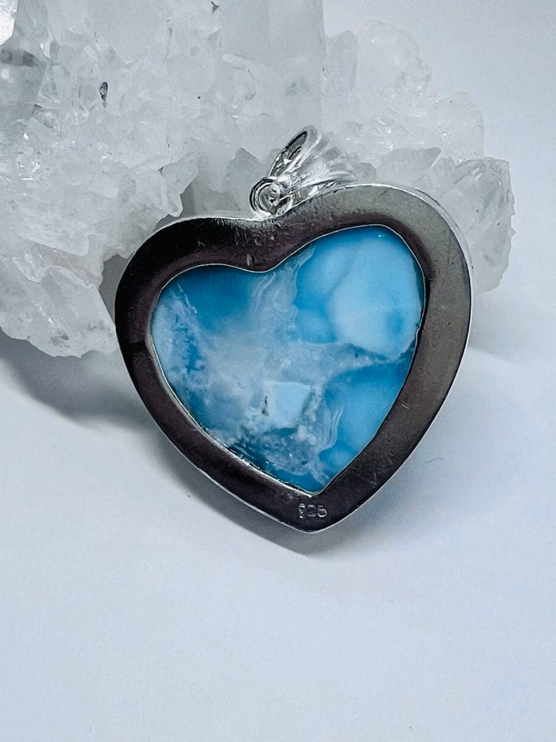 t*m様 お得感ラリマーペンダントトップおすすめ天然石パワーストーン