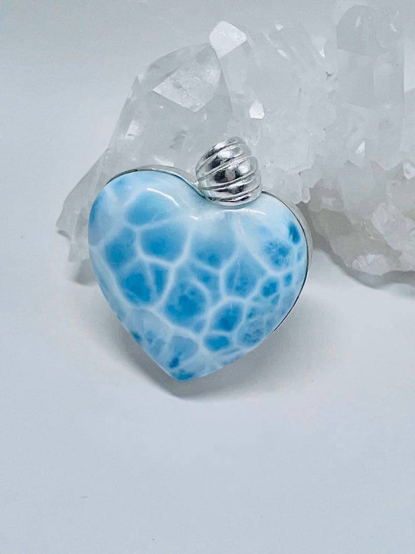 t*m様 お得感ラリマーペンダントトップおすすめ天然石パワーストーン