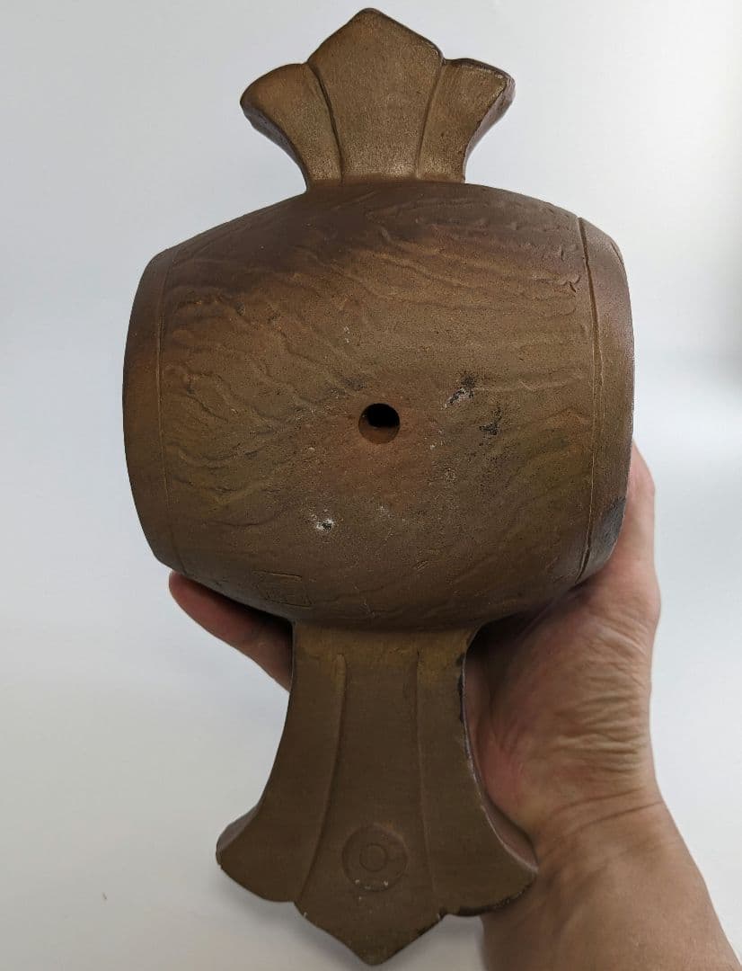 木村長十郎友敬 備前焼 ねずみと打ち出の小槌 置物 細工物 鼠 子年 縁起物