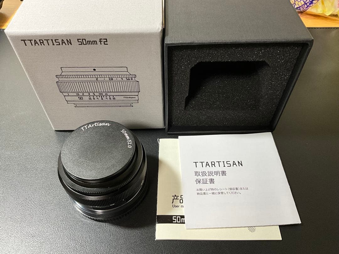 TTArtisan 50mm f/2 Eマウント ソニーE レンズ 銘匠光学