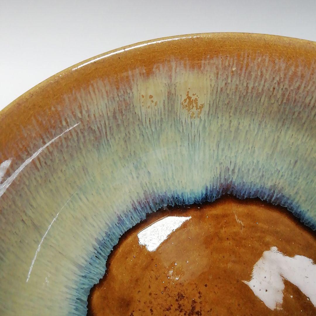 Ｗ５４　茶碗　『高取　茶碗』『亀井味楽 造』　共箱　抹茶碗　茶道具