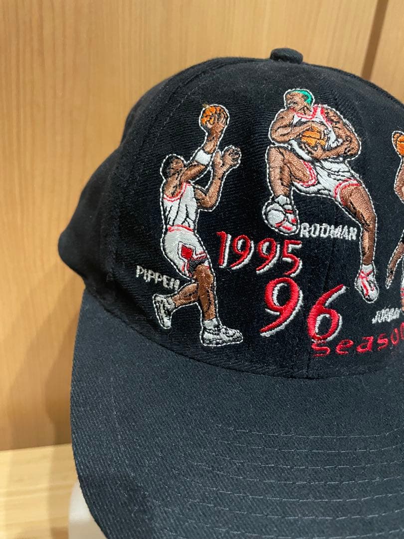 90s シカゴブルズキャップ　ビンテージ　スポーツスペシャリティズ
