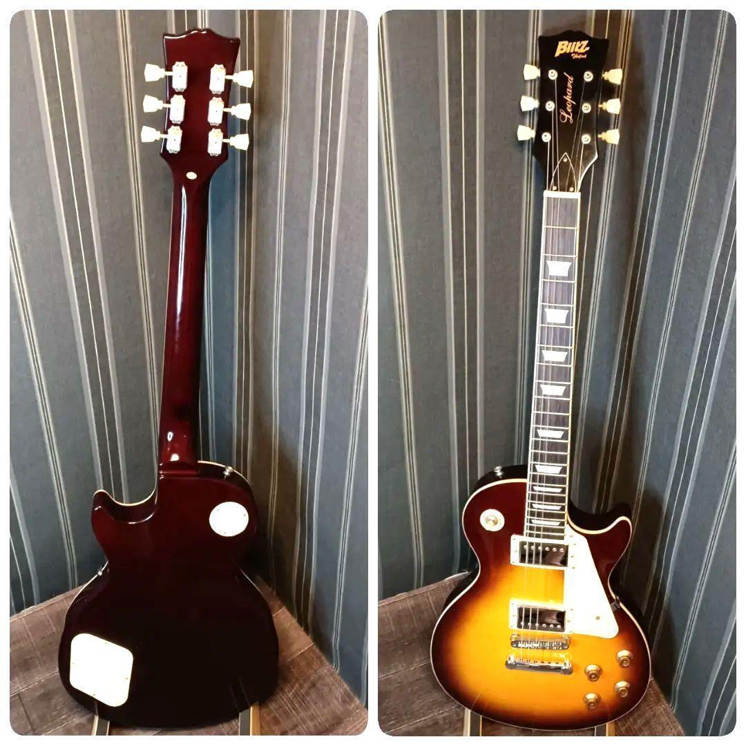 美品　Blitz by AriaProII レスポール LEOPARD　ギター