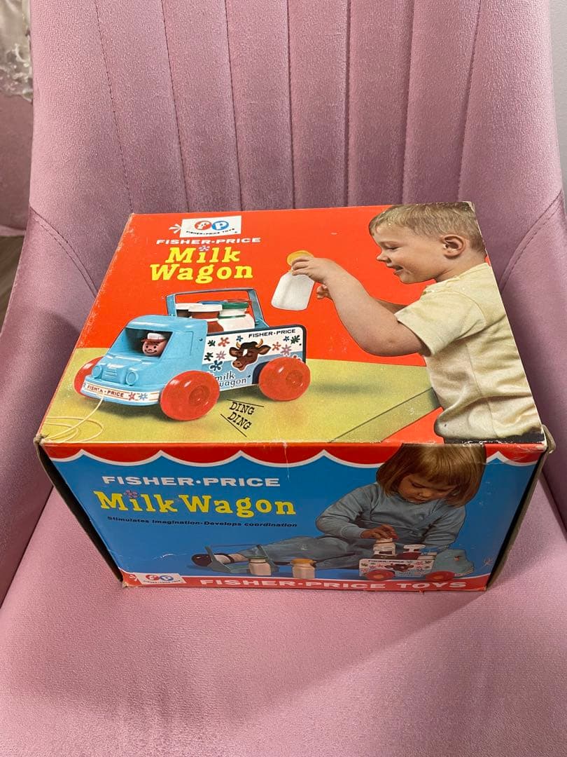 ミルクワゴン　プルトイ　きーままーま　おもちゃ