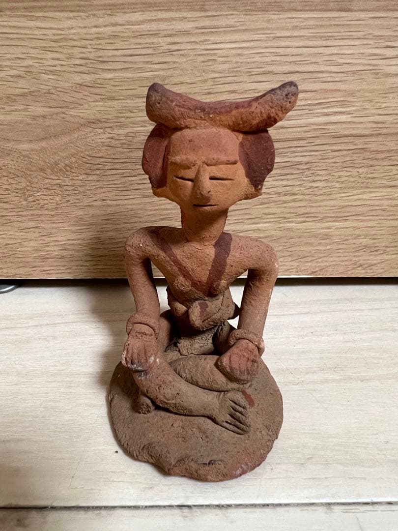 土偶 はにわ 埴輪 スンコロク 宋胡録 置物 インテリア 骨董 焼物 古美術